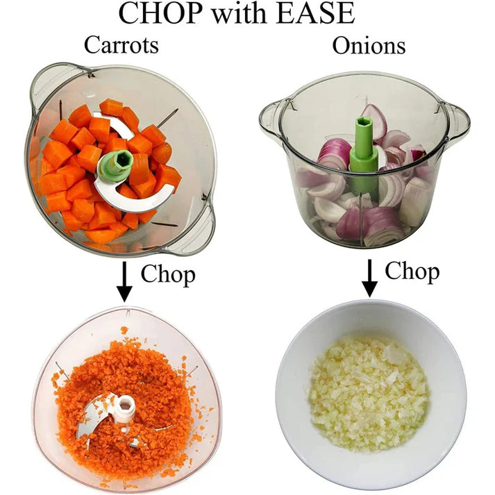 0.7 Litre Hand Push Chopper