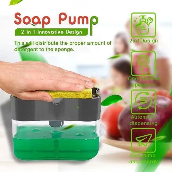 2 in 1 Soap Pump Dispenser
