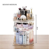 360° Rotating Makeup Organizer
