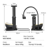 Manual Portable Tire floor pump