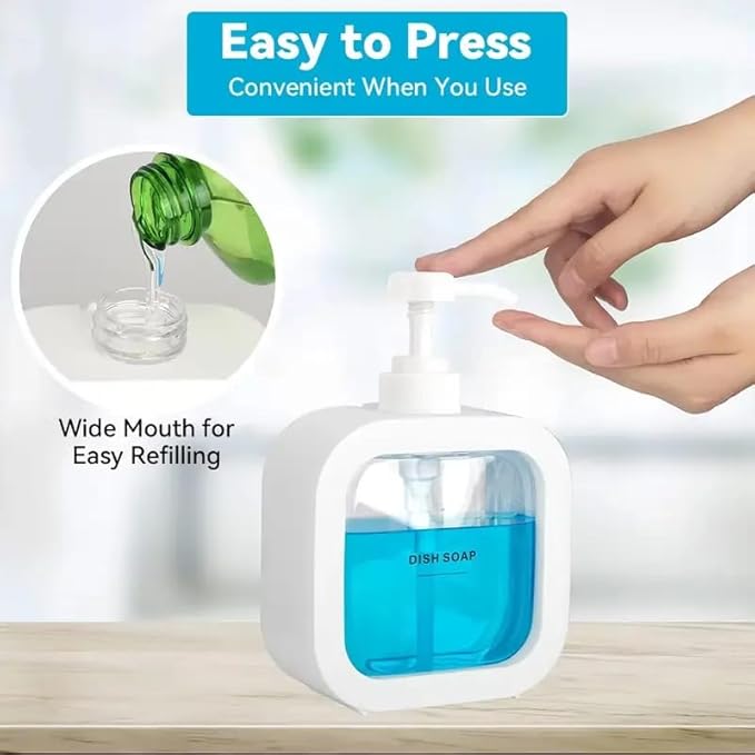 Square Soap Dispenser (pack of 3)