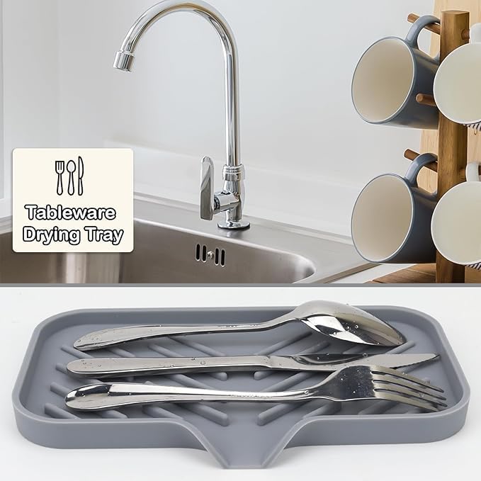Silicone Faucet Drain Mat