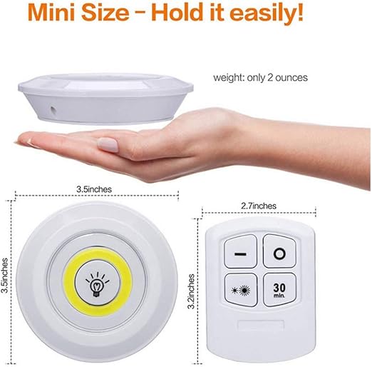 Tap LED Light With Remote Control