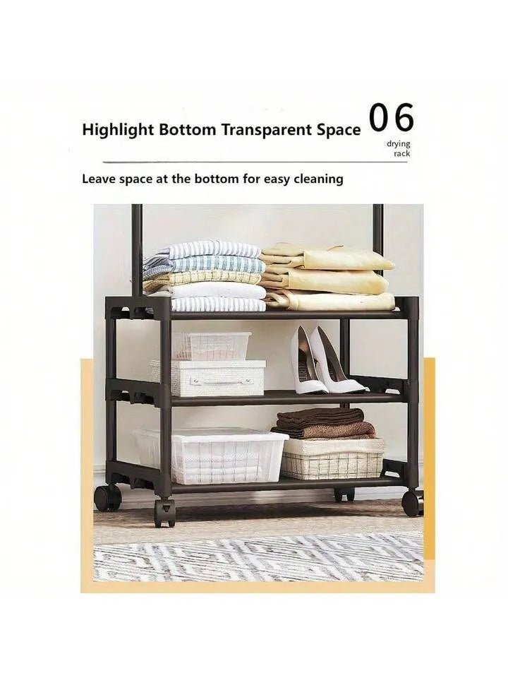 3 Layer Attachable cloth/coat Rack