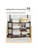 3 Layer Attachable cloth/coat Rack
