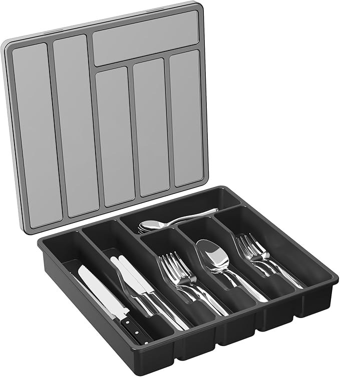 Expandable Silverware Storage Organizer