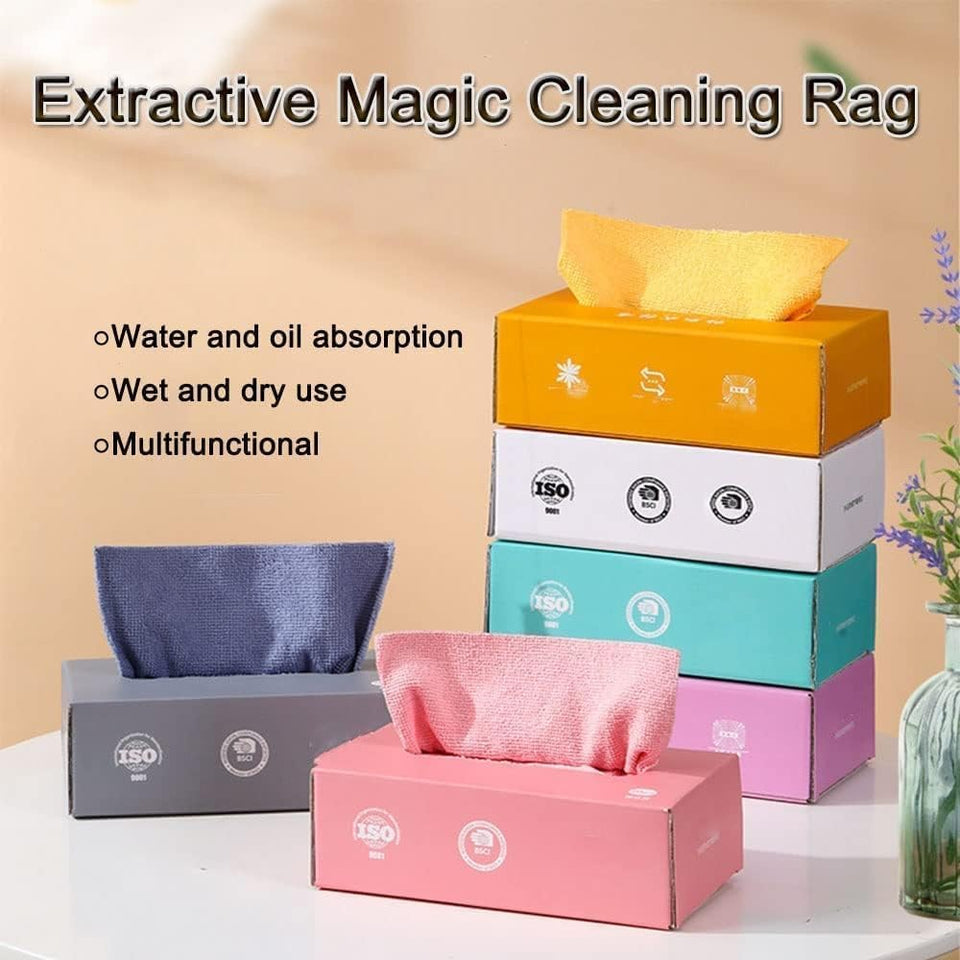 Reusable Microfiber Wipes (20 pieces)