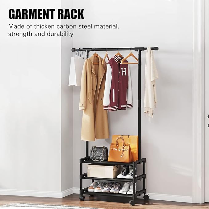 3 Layer Attachable cloth/coat Rack