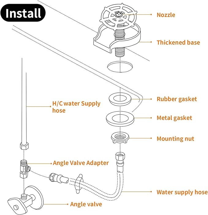 Kitchen Sink Glass Rinser