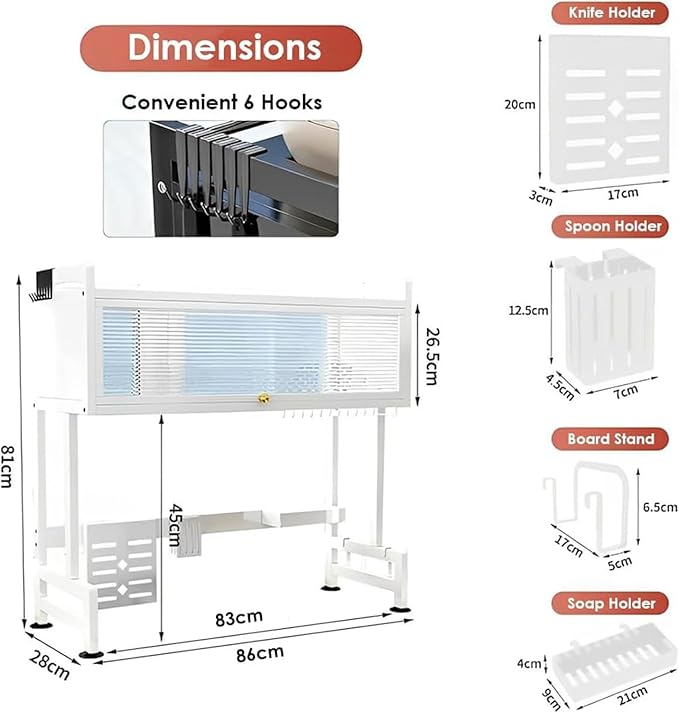Multifunctional Kitchen Storage Rack