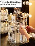 360° Rotating Makeup Organizer