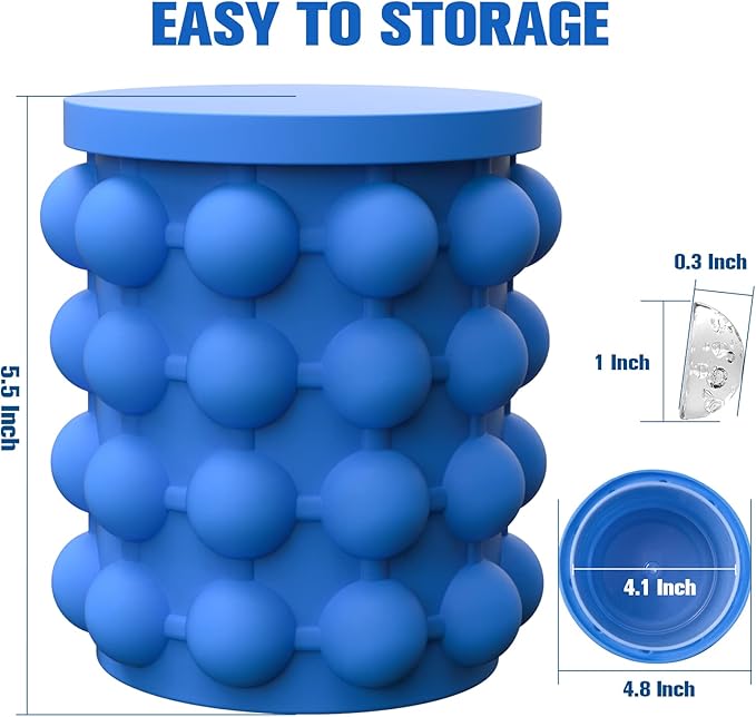 Silicon Ice cube Bucket