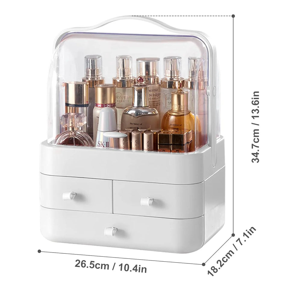 Acrylic Double Side Cosmetic Box
