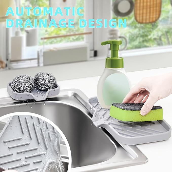 Silicone Faucet Drain Mat