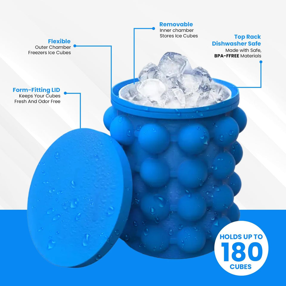 Silicon Ice cube Bucket