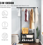 3 Layer Attachable cloth/coat Rack