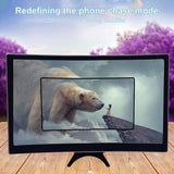 CURVED PHONE HD SCREEN AMPLIFIER