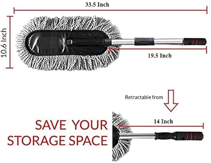 Telescopic Microfiber Car Duster