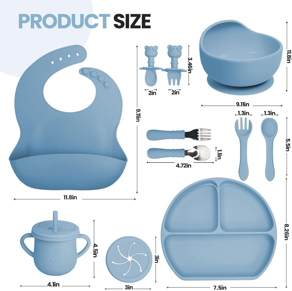 Silicone Baby Feeding Set