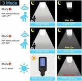 Outdoor Sensor Led Solar Wall Light