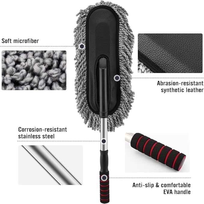 Telescopic Microfiber Car Duster