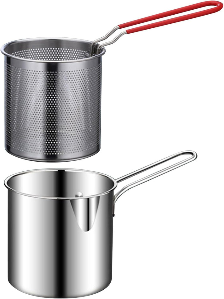 STAINLESS STEEL DEEP FRYER FRYING POT