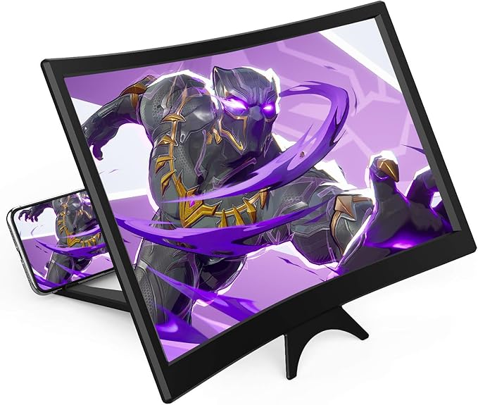 Curved Screen Mobile Phone Amplifier