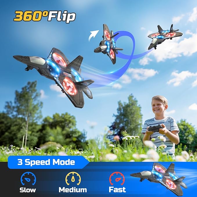 remote control flying fighter plane
