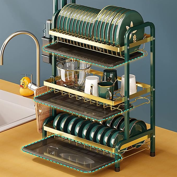 Multi-Layer Plate & Mug Holder (Rack)