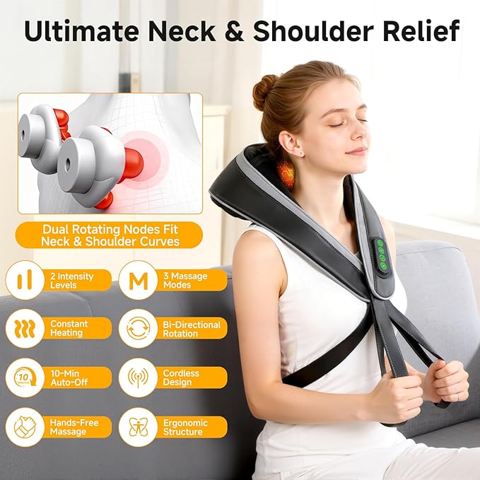 ALL IN ONE BACK AND SHOULDER MASSAGER