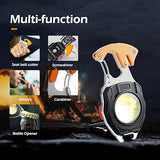 Multipurpose Keychain With LED light and Lighter