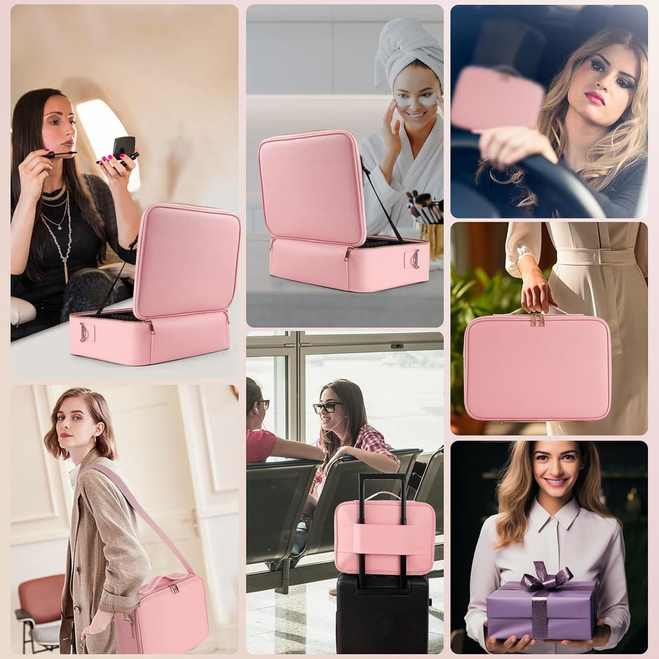 Smart LED Cosmetic Makeup Organizer