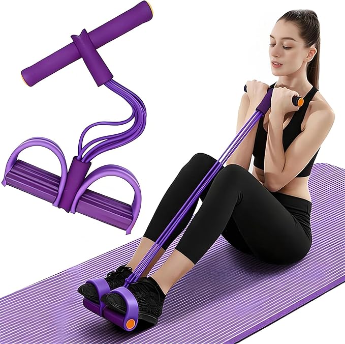 Portable Silicon Pedal Puller- Full body workout
