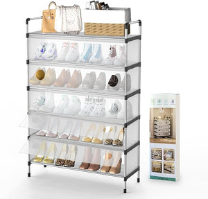 5 LAYERS Dust Proof Shoe Rack