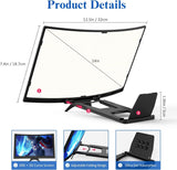 Curved Screen Mobile Phone Amplifier