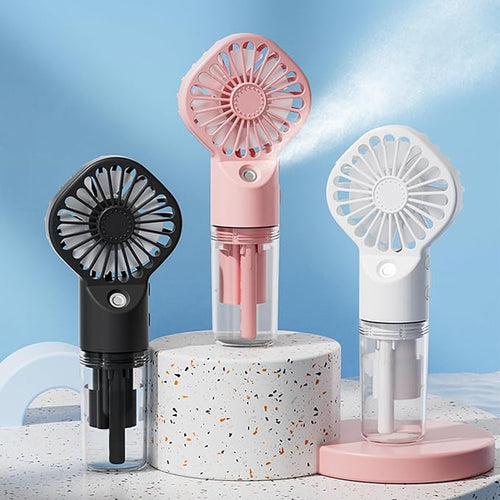 Portable Mist Hand Fan With Cable