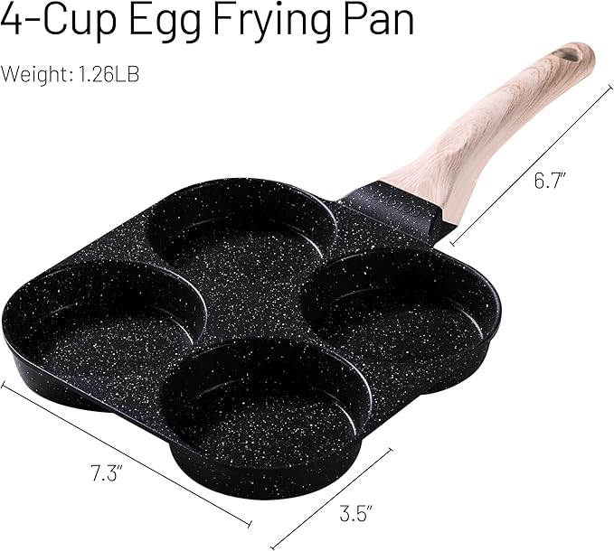 Non-Stick 4 in 1 Frypan