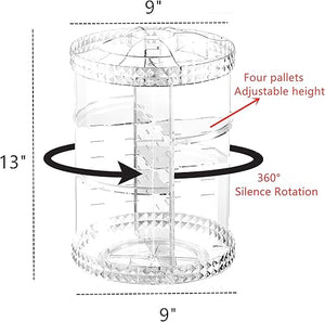 360° Rotating Makeup Organizer