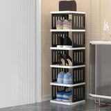 Vertical Narrow Shoe Rack