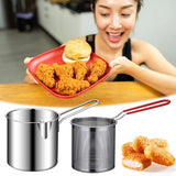 STAINLESS STEEL DEEP FRYER FRYING POT
