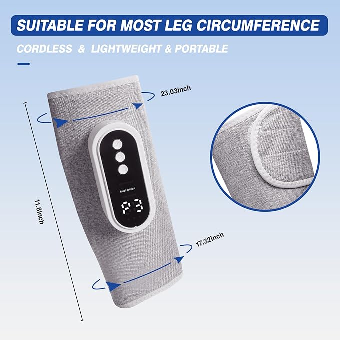 Rechargeable Air leg & calf massager (PAIR)