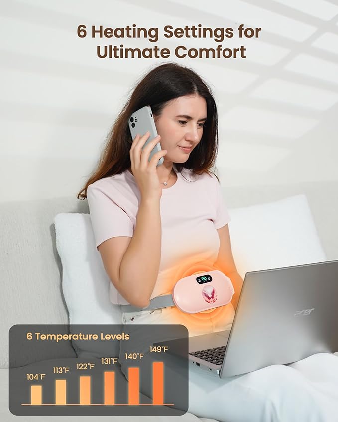 Portable Heating Cramp Belt