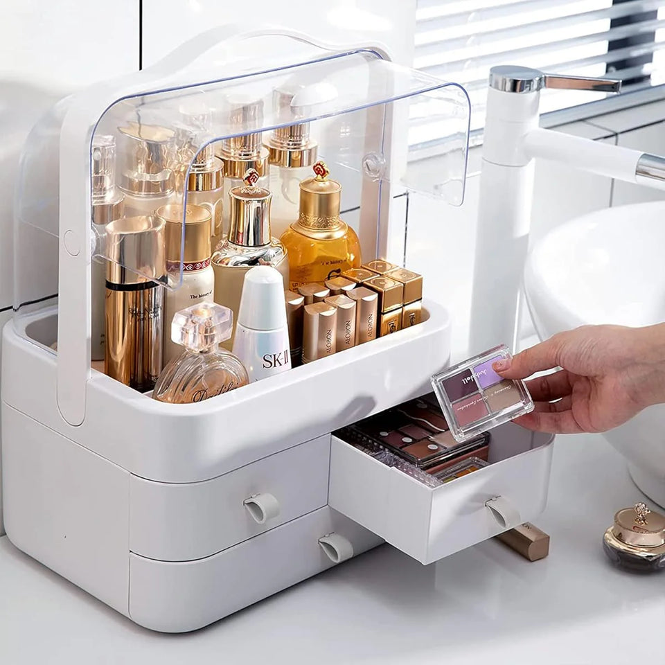Acrylic Double Side Cosmetic Box
