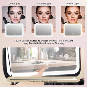 Smart LED Cosmetic Makeup Organizer