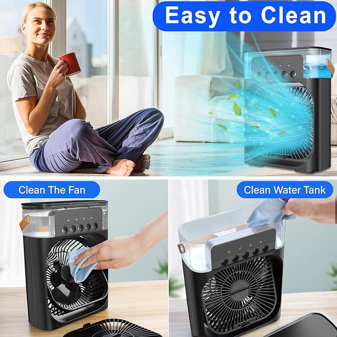Rechargeable Mist Fan