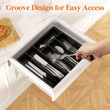 Expandable Silverware Storage Organizer