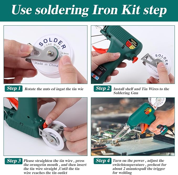 8 in 1 Solder Kit 80W Auto- Welding