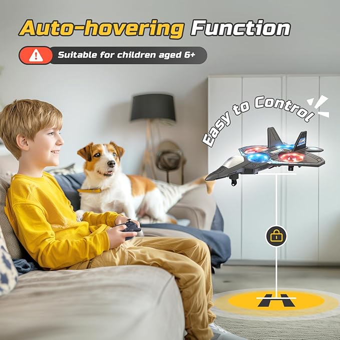 remote control flying fighter plane