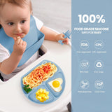 Silicone Baby Feeding Set