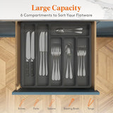 Expandable Silverware Storage Organizer